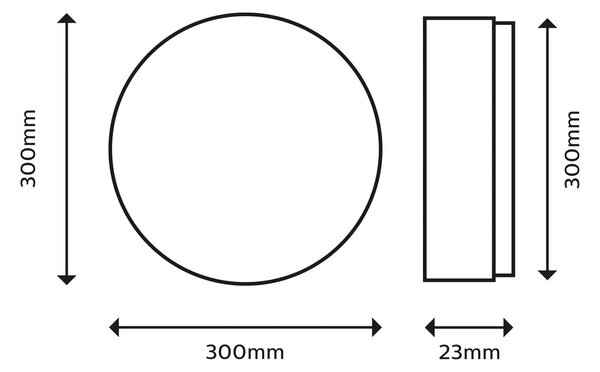 Philips Lampa sufitowa LED Superslim, możliwość ściemniania, biały / opal, łazienka, metal
