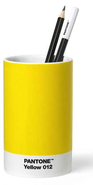 Kubek na ołówki żółty Yellow 012 PANTONE