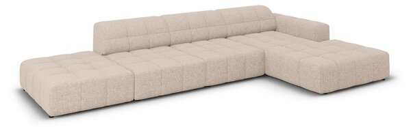 Beżowy narożnik (prawostronny) Chicago – Cosmopolitan Design