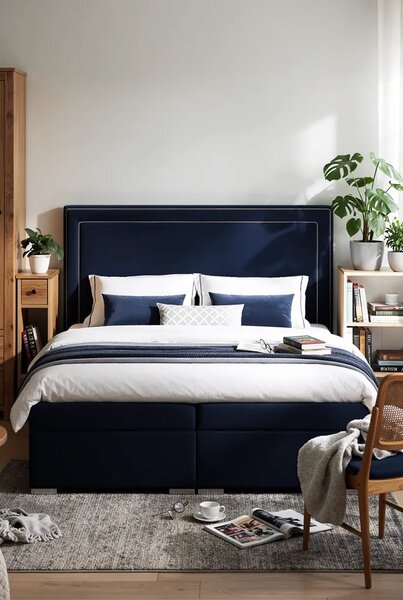 Podwójne łóżko boxspring 160x200 G6-M33