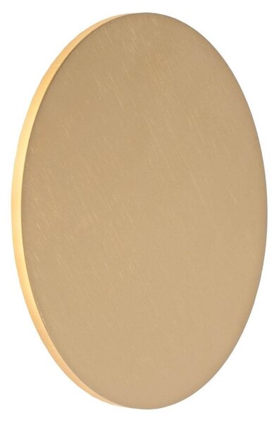 Okrągły kinkiet w złotym kolorze Eklyps LED M