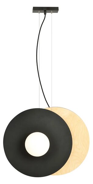 Nowoczesna wisząca lampa nad stół opal - 3X D104 S0-L89