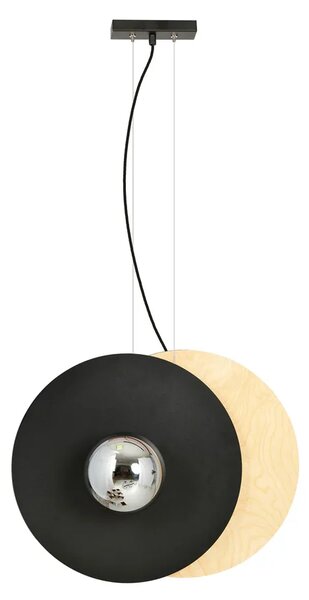 Nowoczesna wisząca lampa grafit - 3X D104 H2-K09