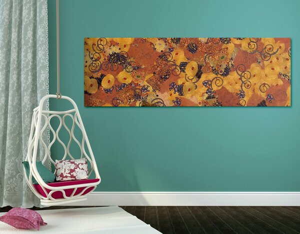 Obraz abstrakcja inspirowana przez G. Klimta