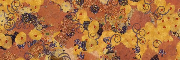 Obraz abstrakcja inspirowana przez G. Klimta