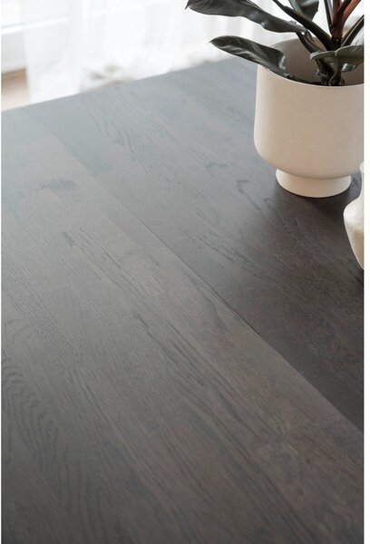 Okrągły rozkładany stół z litego drewna dębowego ø 120 cm Filippa – Rowico