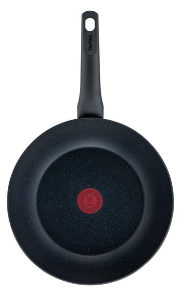 Patelnia aluminiowa wok z powłoką nieprzywierającą ø 28 cm Black stone G2811972 – Tefal