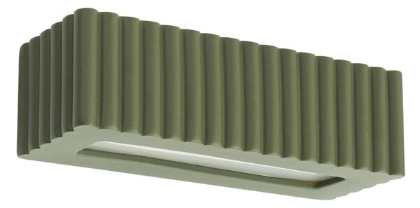 Zielony oliwkowy ceramiczny kinkiet - M167-Kasena F6-M34