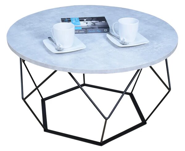 Nowoczesny stolik kawowy beton L4-Z49