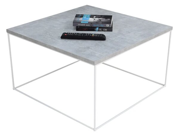 Kwadratowy stolik kawowy beton C6-D94