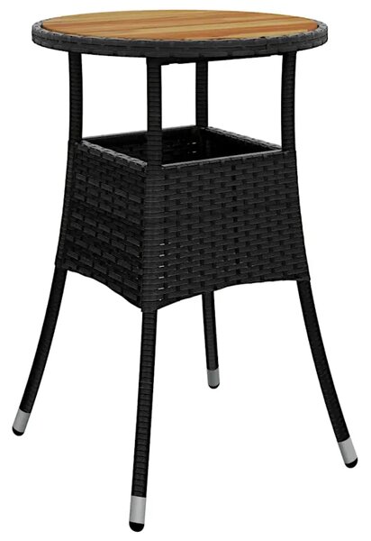 Stolik kawowy technorattanowy do ogrodu S6-S53