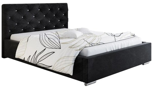 Dwuosobowe łóżko z pojemnikiem 140x200 A4-T89