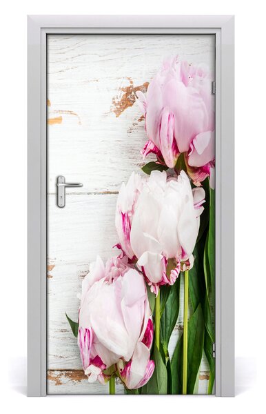 Okleina Naklejka fototapeta na drzwi Piwonia