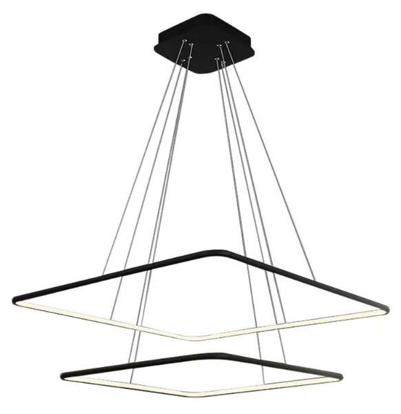 Czarna lampa wisząca led - 4X K430 L9-F25