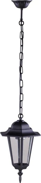 Czarna lampa zewnętrzna wisząca - S332 C5-C00