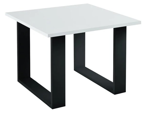 Minimalistyczny stolik kawowy biały N7-B60