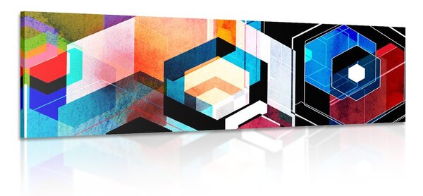 Obraz futurystyczna geometria