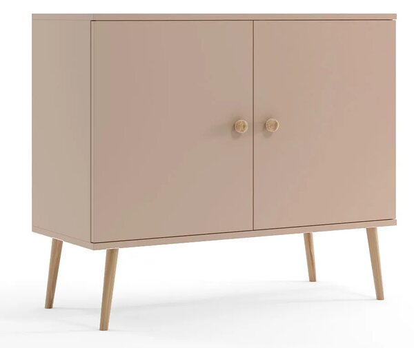 Minimalistyczna komoda na nóżkach macchiato S9-S27