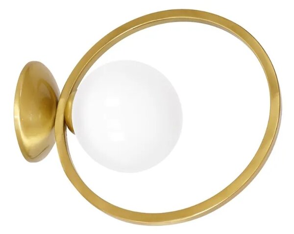 Złoty kinkiet glamour - K442 P4-H25