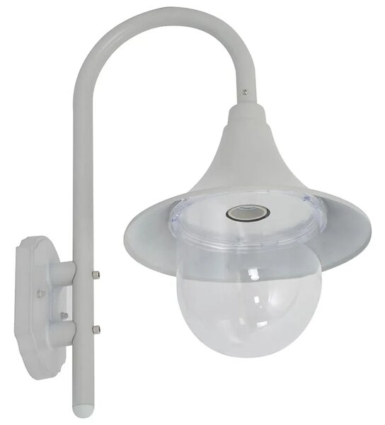 Biały aluminiowy kinkiet ogrodowy - 4X A465 S1-G53
