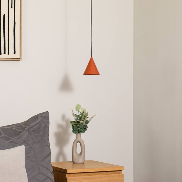 Lampa wisząca ZENITH Nowodvorski Lighting, możliwość ściemniania, brązowy / rdzawy, salon / jadalnia, metal, nowoczesny