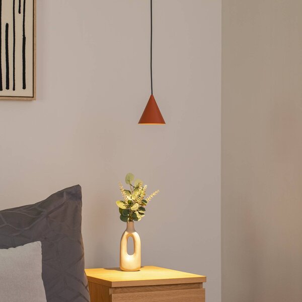 Lampa wisząca ZENITH Nowodvorski Lighting, możliwość ściemniania, brązowy / rdzawy, salon / jadalnia, metal, nowoczesny