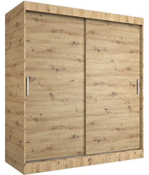 Szafa przesuwna 180 cm dąb artisan E2-D95