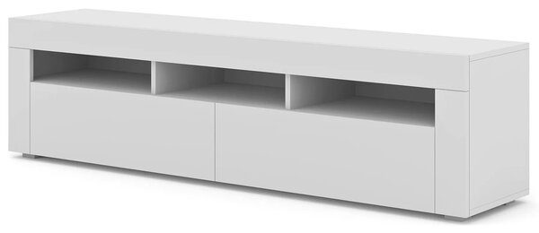 Biała szafka pod TV wisząca lub stojąca W7-R80