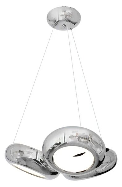 Potrójna chromowana lampa wisząca - K350 C9-P94