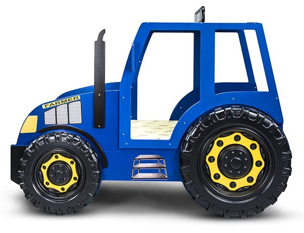Niebieskie łóżko dla chłopca ciągnik zetor E1-N61