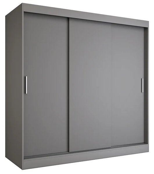 Szafa Przesuwna 200 Cm Antracyt R9-M46