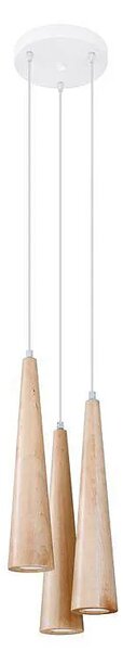 Skandynawska lampa wisząca nad stół - 4X A185 H2-G44