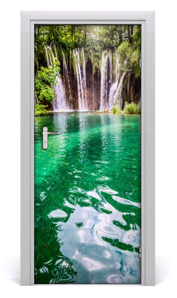 Naklejka fototapeta na drzwi Jeziora Plitwickie