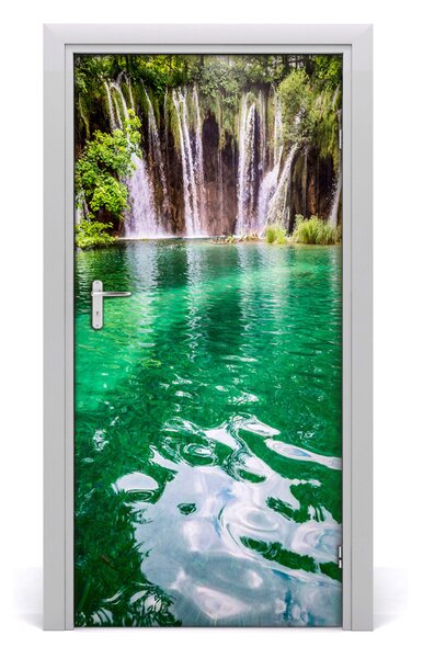 Naklejka fototapeta na drzwi Jeziora Plitwickie