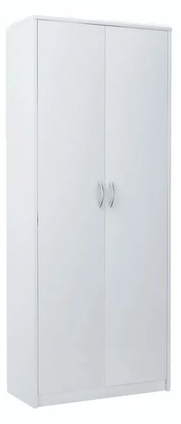 Biały regał z drzwiczkami C4-D26