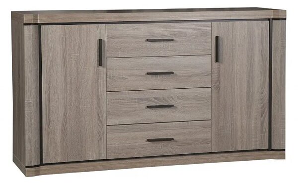 Komoda do salonu dąb truflowy P6-Z92