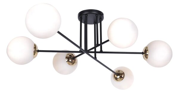 Duża lampa sufitowa w stylu glamour S848 A2-S29