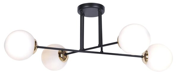 Lampa sufitowa 4 szklane kule - 5X S847 F7-B06