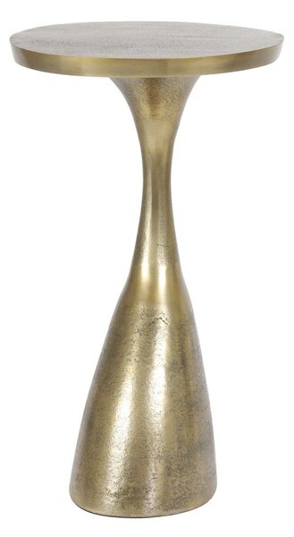 Metalowy okrągły stolik 33x40 cm Macau – Light & Living