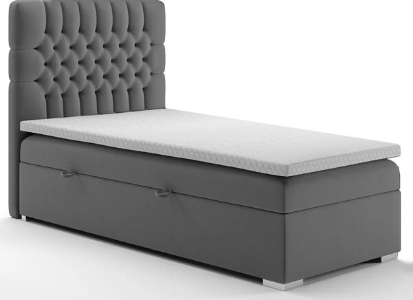Pojedyncze łóżko boxspring 90x200 R8-F70