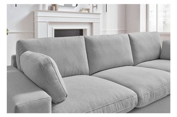 Jasnoszara sofa 250 cm Belair – Bobochic Paris
