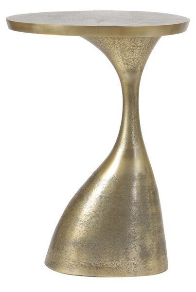 Metalowy okrągły stolik 33x40 cm Macau – Light & Living