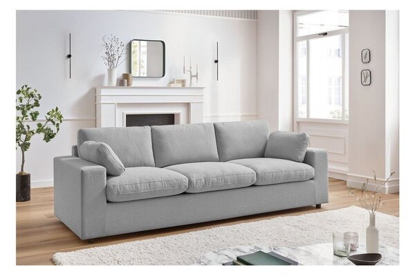 Jasnoszara sofa 250 cm Belair – Bobochic Paris