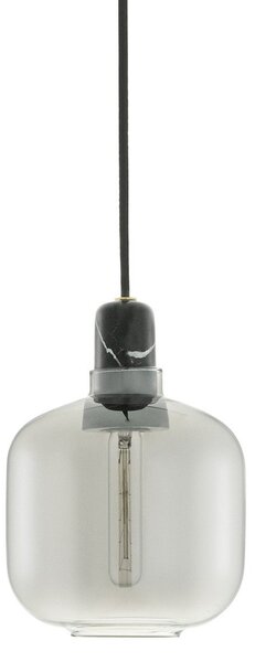 Lampa Wisząca Normann Copenhagen, szary, salon, szkło
