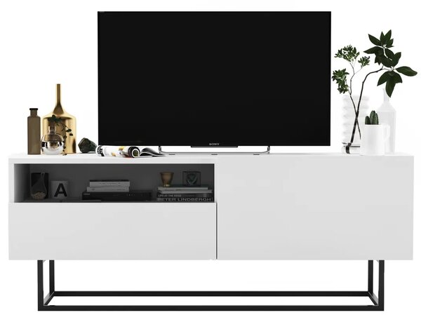 Szafka rtv z szufladą biała Z3-S16