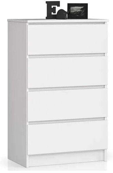 Biała Komoda Z Szufladami B7-B01