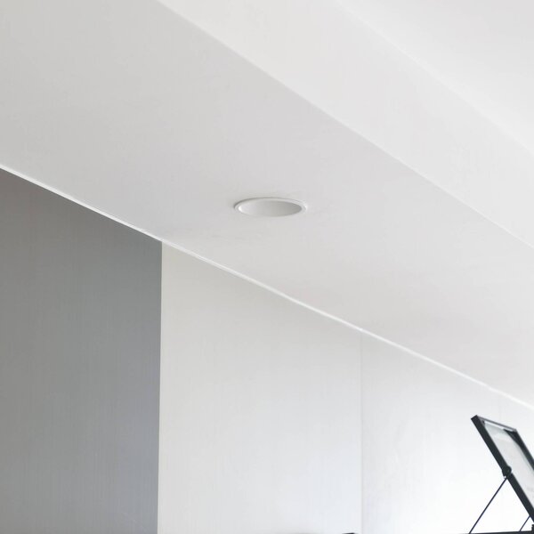 Downlight LED Arcchio Niria biały, 3000K Arcchio, możliwość ściemniania, biały / opal, salon / jadalnia, aluminium, nowoczesny