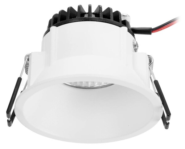 Downlight LED Arcchio Niria biały, 3000K Arcchio, możliwość ściemniania, biały / opal, salon / jadalnia, aluminium, nowoczesny