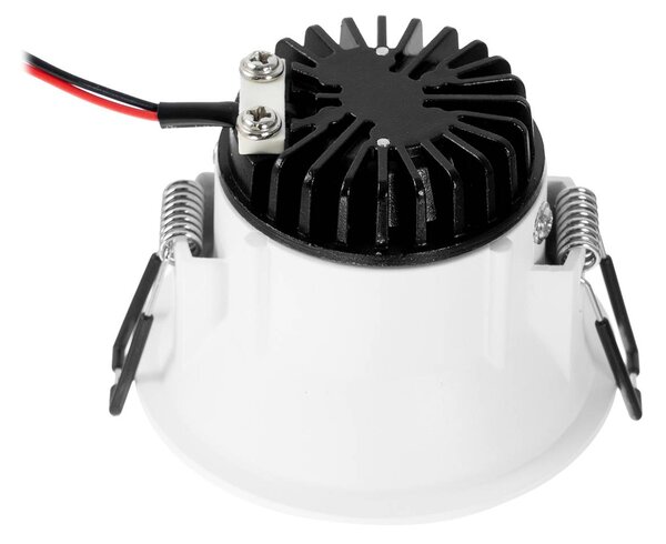 Downlight LED Arcchio Niria biały, 3000K Arcchio, możliwość ściemniania, biały / opal, salon / jadalnia, aluminium, nowoczesny