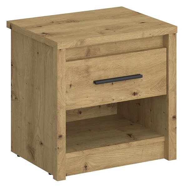 Klasyczna Szafka Nocna Z Szufladą Dąb Artisan T1-T59